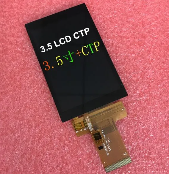 2,4/2,8/3,5 дюймов TFT ЖК-дисплей 40PIN гнездо емкостный сенсорный экран резистивный сенсорный экран Экран дисплея ILI9488 ILI9341 R61529 контроллер 0,5 мм расстояние - Цвет: 3.5 LCD CTP