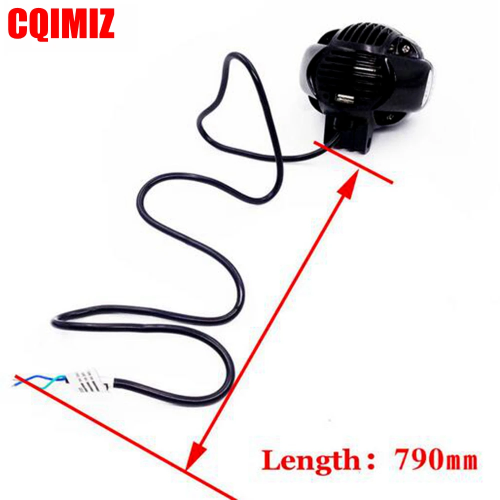 1 шт. универсальный Светодиодный точечный светильник для мотоцикла 20 Вт 2000 лм| |