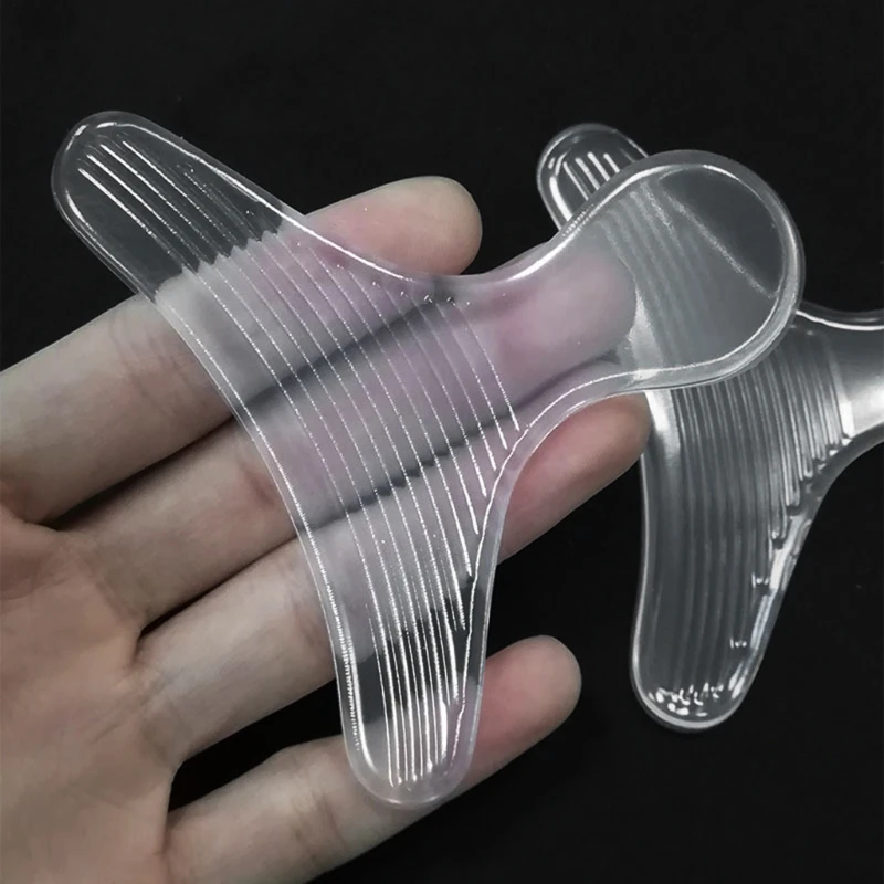 Незаметные силиконовые наклейки для обуви прозрачные стельки после пятки