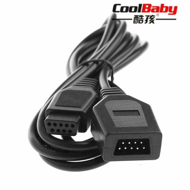 Высокое качество 9 Pin 1,8 м/6 футов УДЛИНИТЕЛЬ шнур для sega Genesis 2 контроллеров ручка