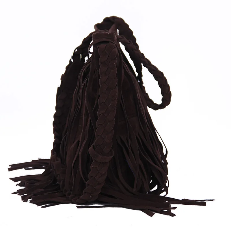 X Online Лидер продаж женская модная сумка с кисточками мессенджер из искусственной