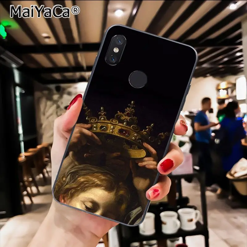 MaiYaCa Винтаж штукатурка статуя Давида эстетическое искусство ч для Xiaomi Redmi8 4X 6A 5A 7ARedmi5 5Plus Note4 5 7 A1 A2Lite