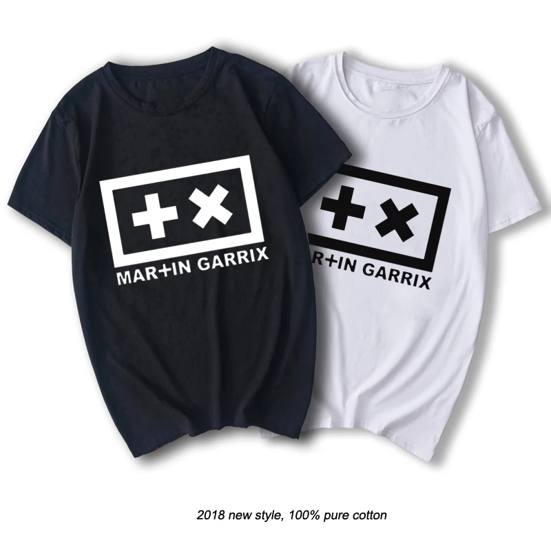 

RAEEK Cotton T-shirt Men Music DJ Martin Garrix Print Casual Multicolor Short Sleeve O-Neck Tops Tees Hip Hop Rock Clothing