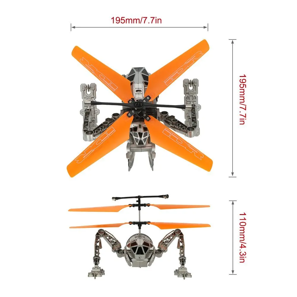 EBOYU(TM) ATTOP YD-IDR902 Toys 6-осевой гироскоп RC Квадрокоптер Дрон с функцией летания |