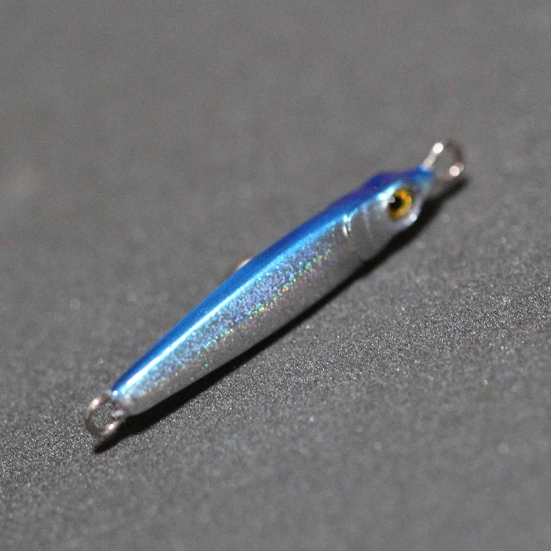 Рыболовная приманка искусственная металлическая с объемными глазами Мормышка