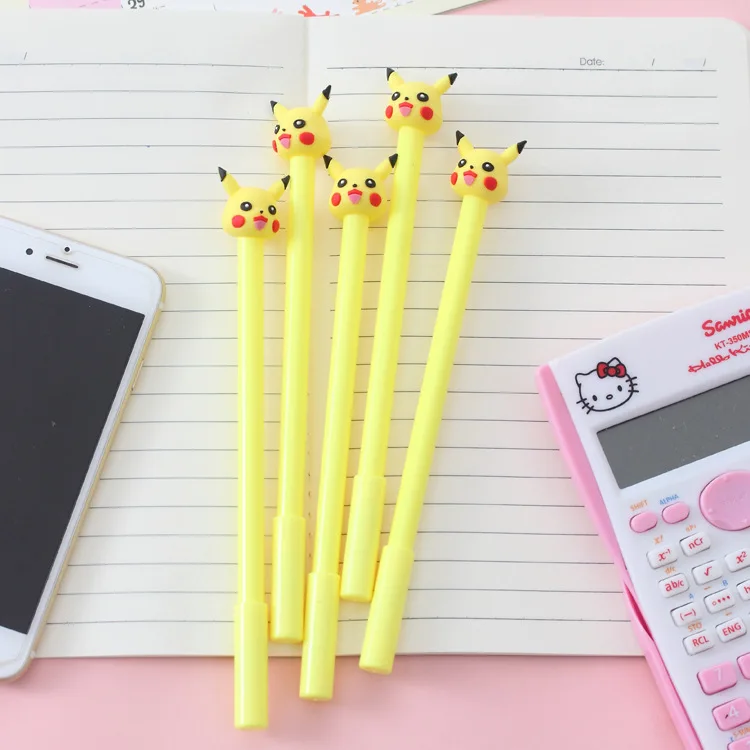 1 шт. kawaii маркерные ручки милый мультфильм желтый эльф узор канцелярские товары DIY граффити художественный Маркер Знак подписи ручка