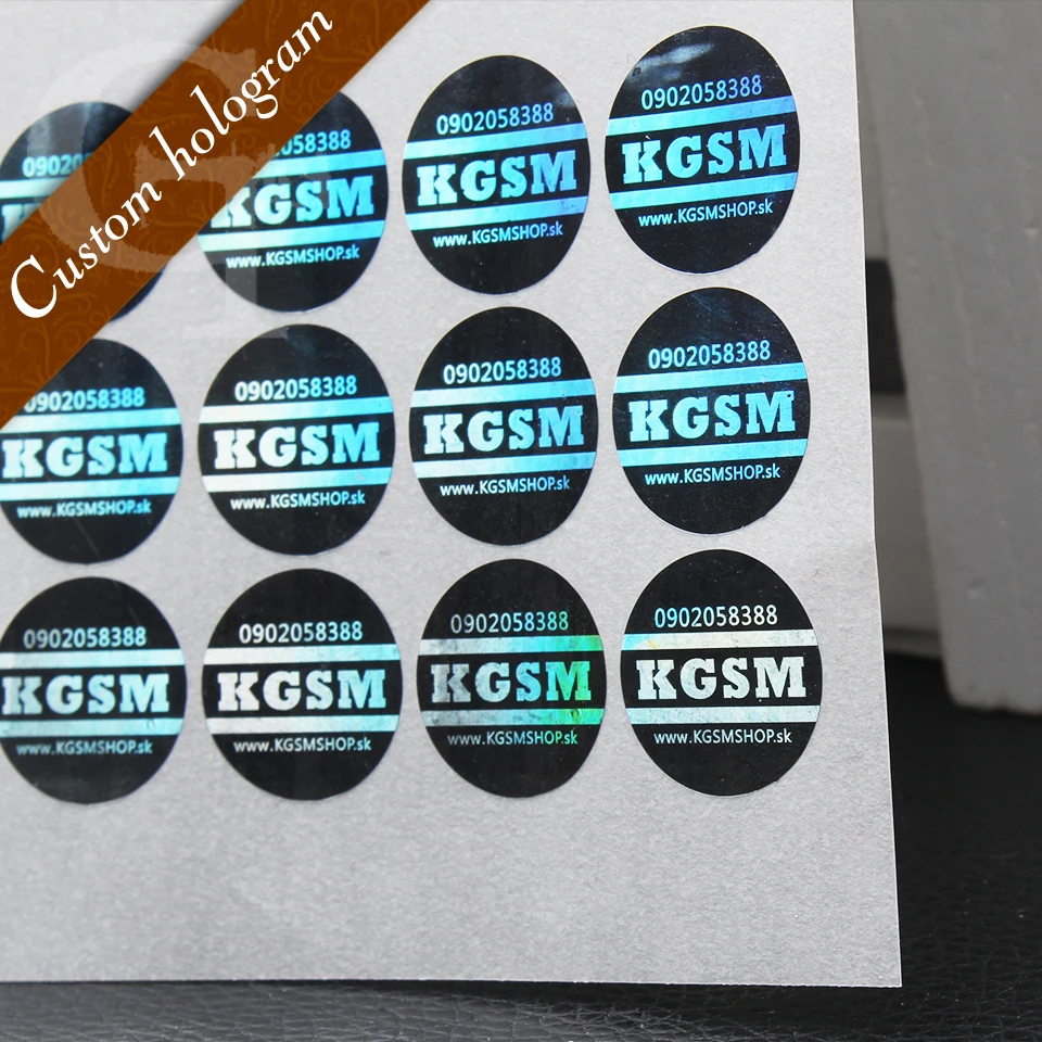 Бесплатная доставка логотип на заказ/индивидуальный дизайн антифальшивые