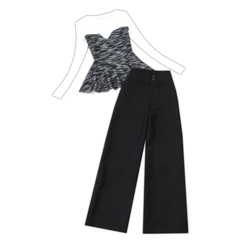 Новинка 2018 года сезон осень-зима вязаная рубашка с диким низом + плотные широкие