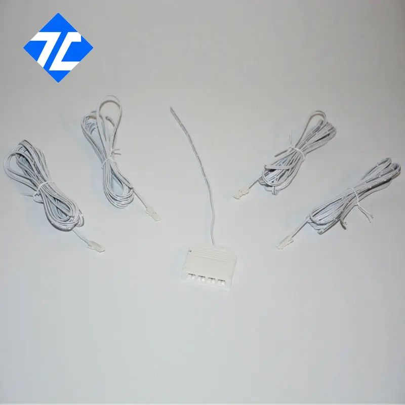 1 шт./лот 20 см длинные 4 портовые светодиодные ленты жесткие панели под корпусом