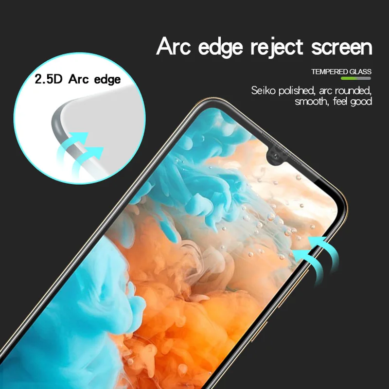 Оригинальное Защитное стекло для huawei honor 8a защита экрана y6 2019 MRD-LX2 закаленное на