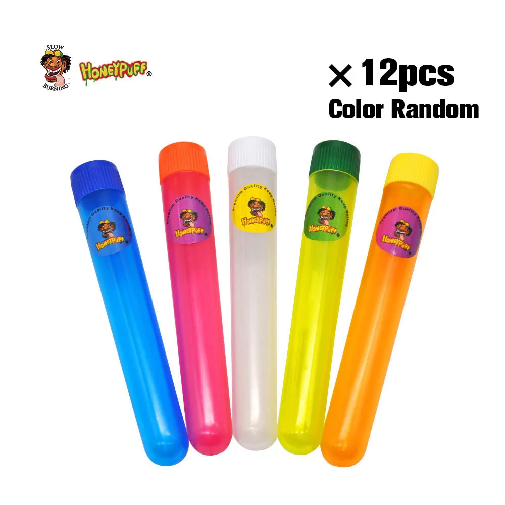 HONEYPUFF 12 шт./лот контейнеры для сигарет Doob tubes короткий/длинный размер конусы для хранения сигарет герметичная упаковка трубка флакон трубка Doob водонепроницаемый