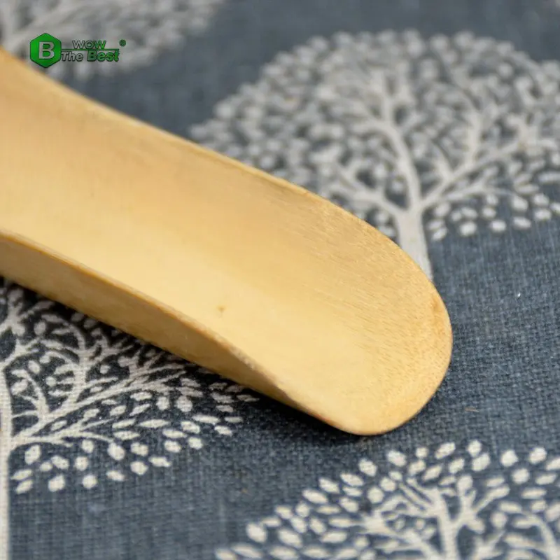 Натуральный китайский экологичный бамбуковый чайная ложка Красивый