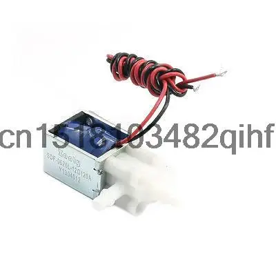 

41cm 2-Wired Connect 2 Outlets Gas Water Solenoid Valve DC 12V 0.1A