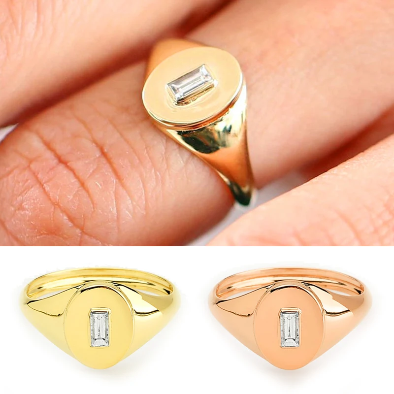 2019 женское маленькое кольцо на палец с кристаллом из циркония позолоченные