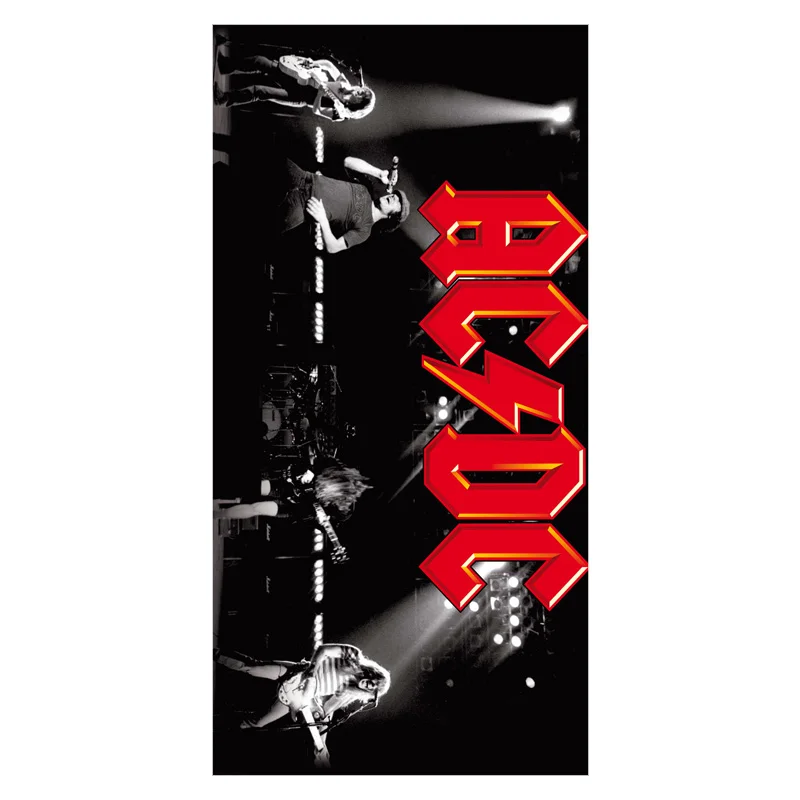 AC & DC полотенце для рук и ванны экологичное женское спортивное дорожное душа 35x70