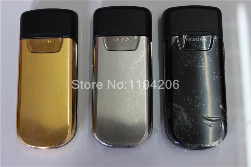 Мобильный телефон Nokia 8800, английская/Русская клавиатура, GSM, FM, Bluetooth, телефон, золото, серебро, черный, один год гарантии