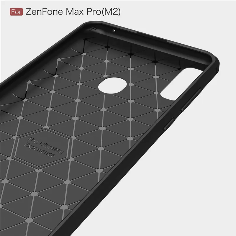 Чехол для Asus Zenfone Max Pro (M2) ZB631KL противоударный защитный резиновый чехол телефона