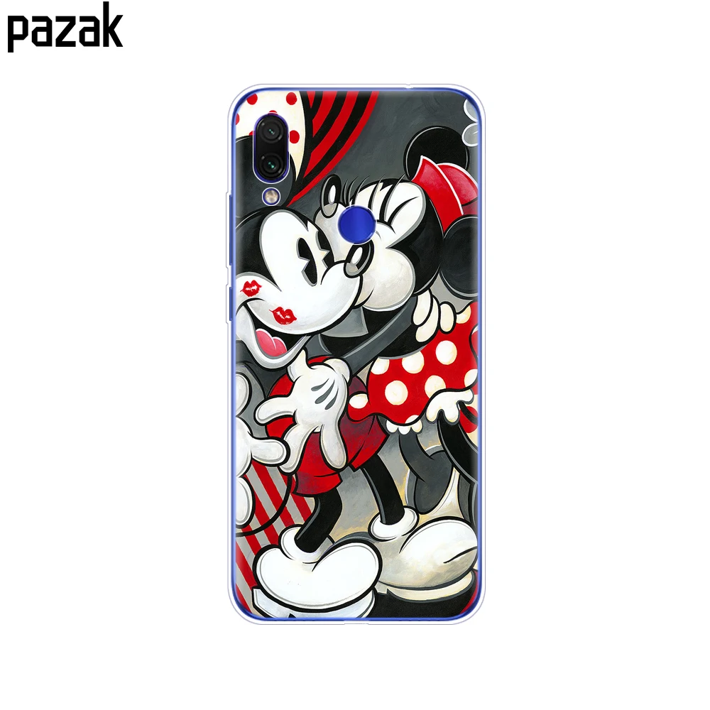 Чехол для Xiaomi Redmi Note 7, 6,3 дюйма, силиконовый чехол из мягкого ТПУ с рисунком для Xiaomi Redmi 7, чехол 6,26 дюйма, Fundas Coque Redmi Note7, чехол - Цвет: 34243