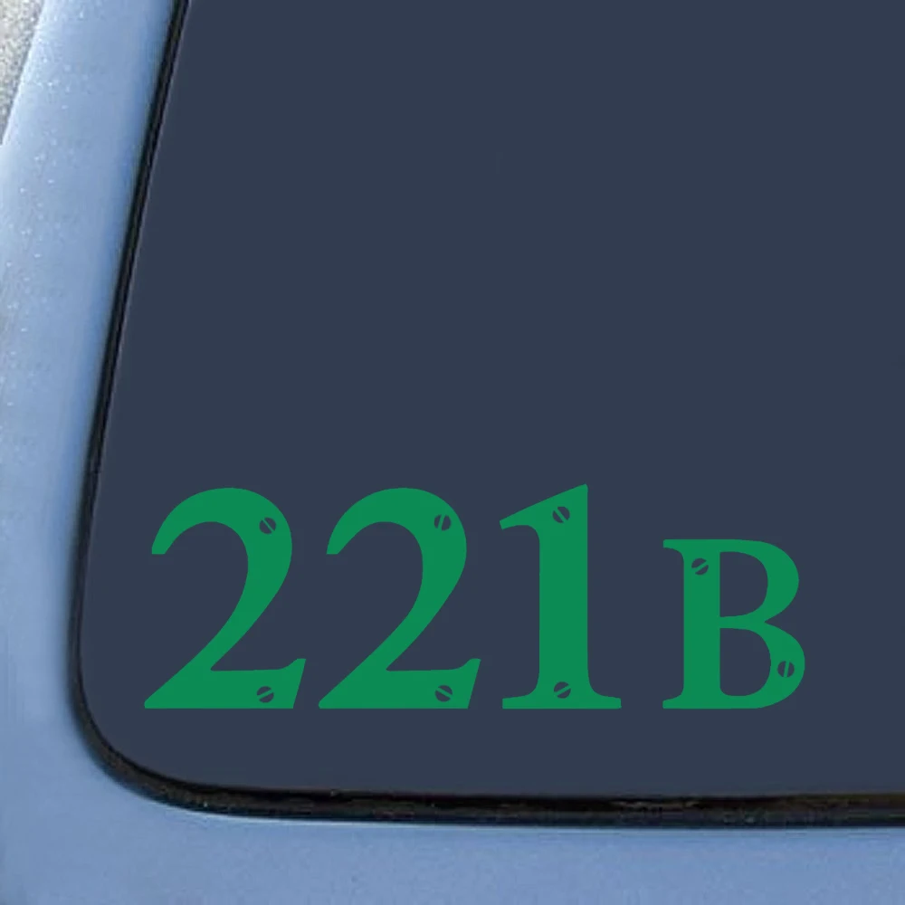 Высококачественные водонепроницаемые автомобильные наклейки 221B наклейка для