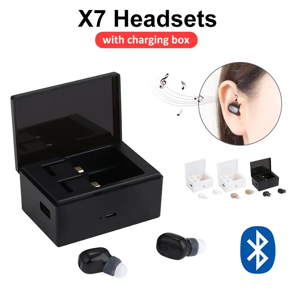 Wireless Bluetooth Headset Earbuds Mini Touching Control With Charging Box In-ear Sports Long Standby High Quality Earphone New |