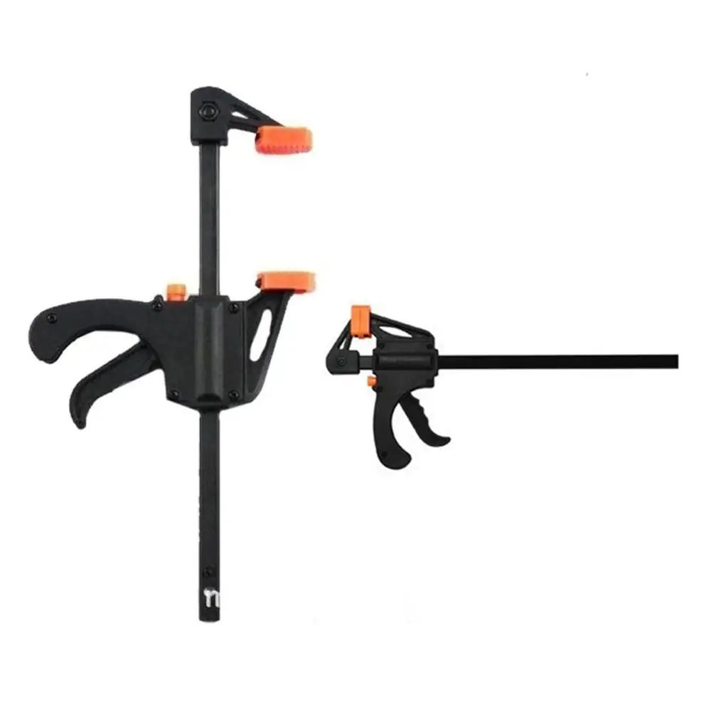4 Inch Quick Ratchet Release Squeeze Clip Tool DIY Hand Woodworking F Clamp