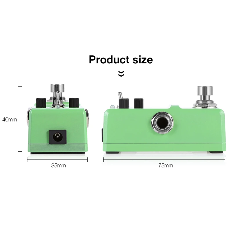

Rowin Ln-304 Ensemble Guitar Effect Pedal Classic Analog Chorus Effect Pedal True Bypass Aluminum Alloy Shell