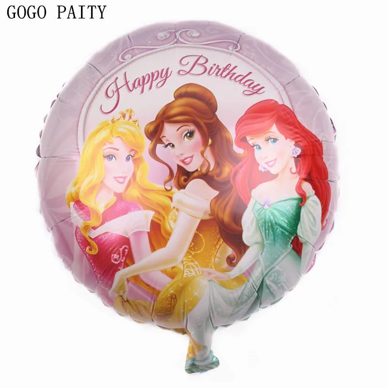 Круглые алюминиевые шары GOGO PAITY три детские игрушки Оптовая партия украшений|balloon