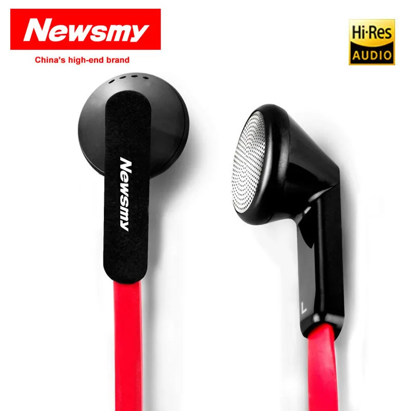 Newsmy PT880 HiFi Earphones 3.5mm jack for HD Mobile Phone Stereo Earbuds DJ Universal Wired Headset XBS BASS Xiaomi | Электроника
