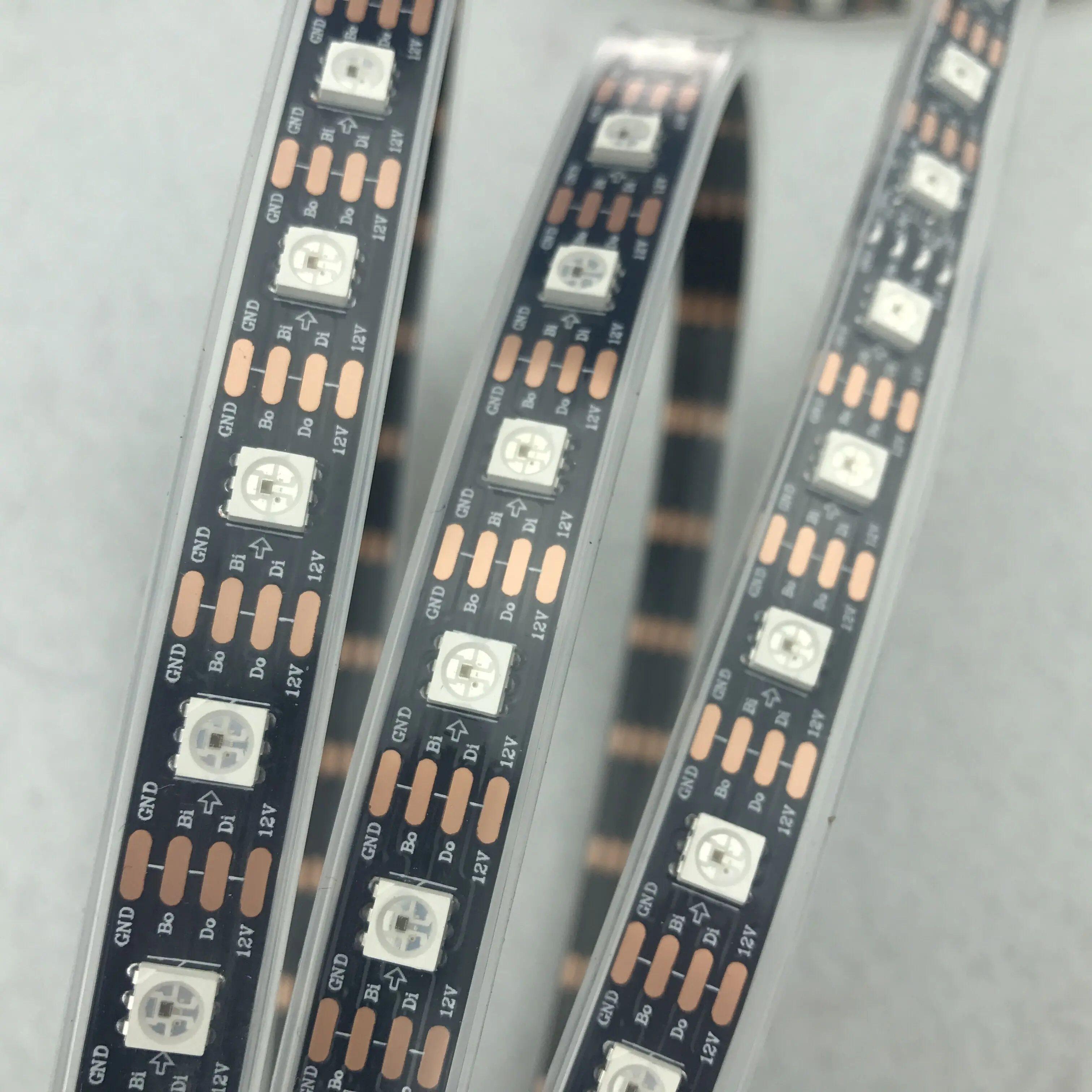 WS2815 DC12V адресная полноцветная светодиодная лента RGB 60 светодиодный Дов s/m5 м