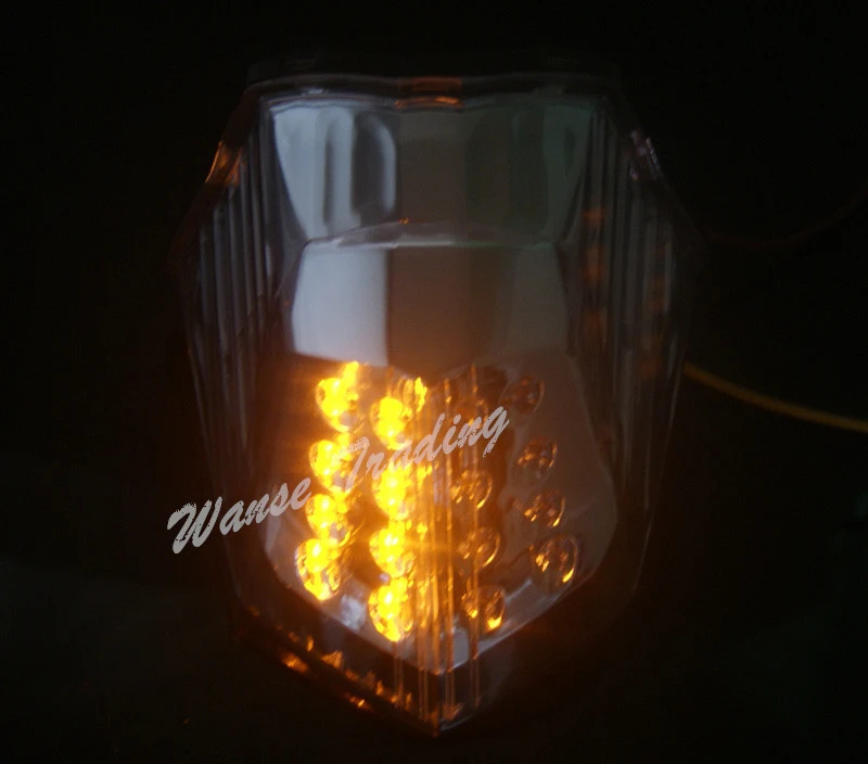 Waase Хвост тормозной поворотники Integrated LED Light Ясно Для 2009 2010 2011 2012 2013 Yamaha XJ6 xj-6 xj6n xj6f
