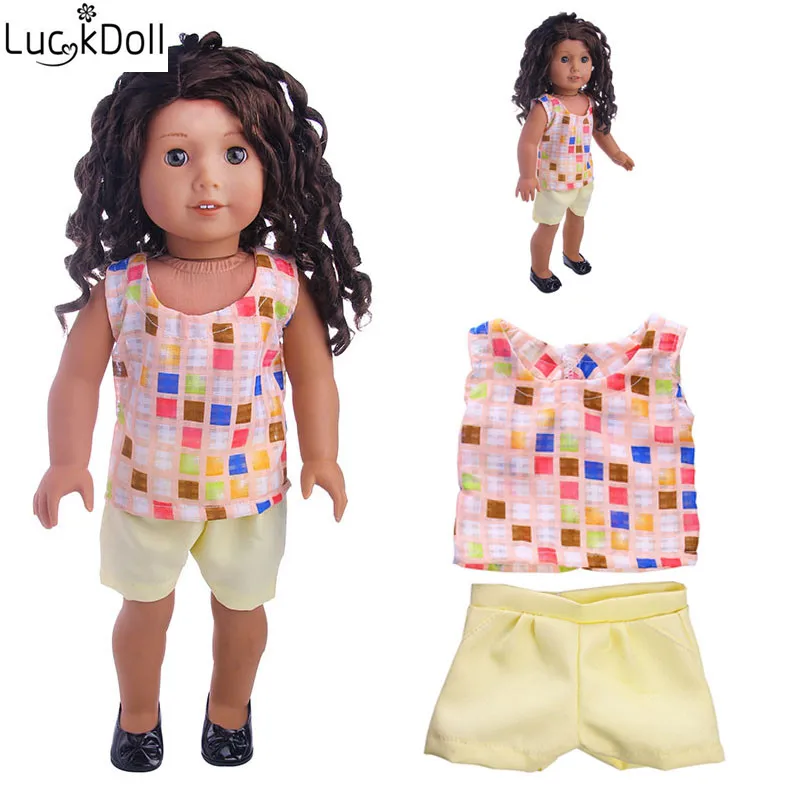 Высококачественное вечернее платье LUCKDOLL 18 дюймов американская кукла 43 см