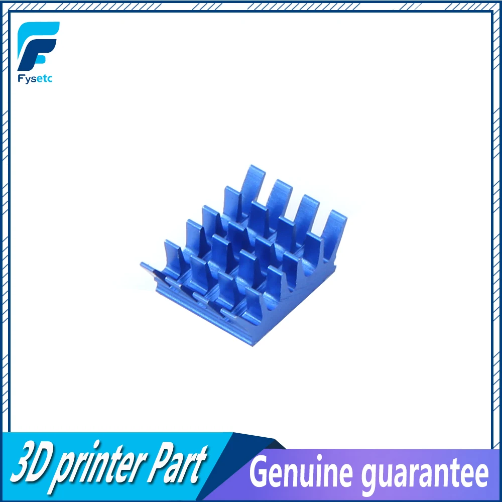 : Fysetc Raspberry Pi колючие радиаторы кулер Алюминий с клей радиатора для охлаждения 3/2