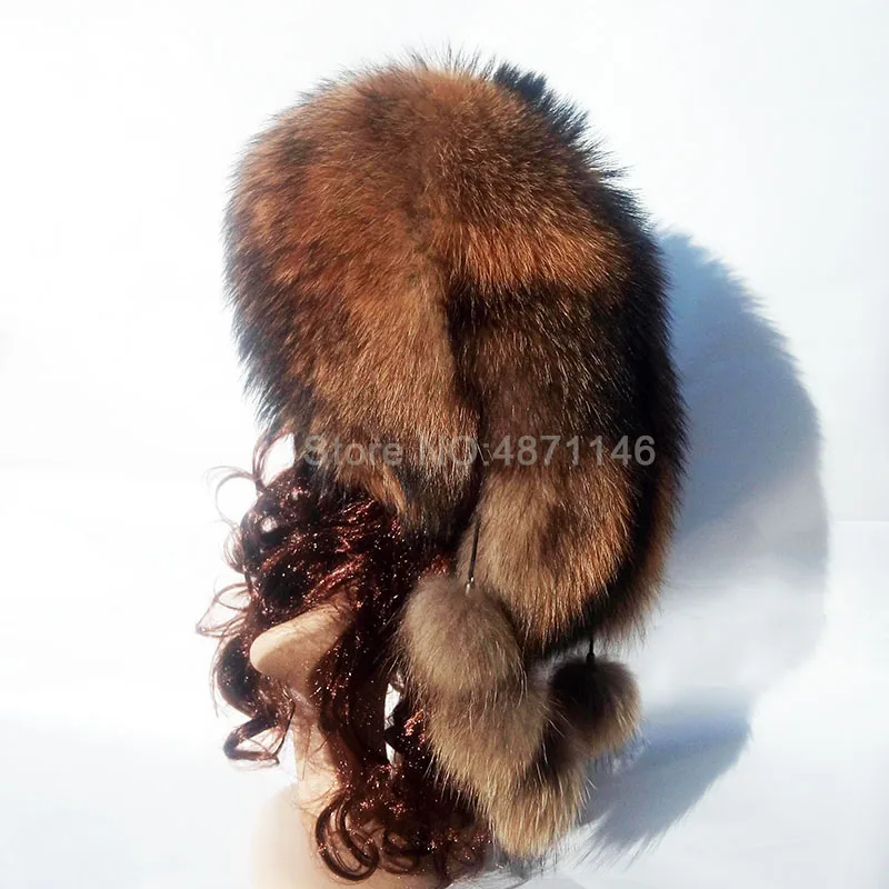 Новая зимняя женская теплая Русская мужская куртка-бомбер из натурального меха