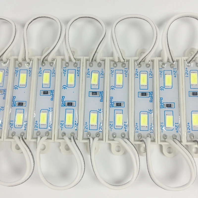 20 шт. светодиодный осветительный модуль 5730 SMD водонепроницаемая IP66 светодиодная