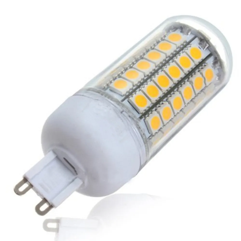 G9 8 W 69 SMD 5050 светодиодный economie d'energie лампы Lumiere de больше AC220-240V ампулы теплого белого света