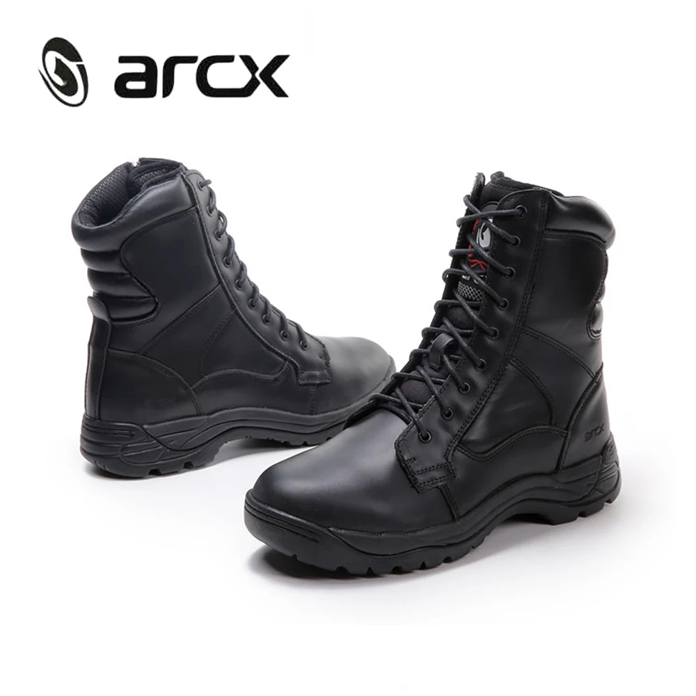 Мужские мотоциклетные ботинки ARCX из коровьей кожи обувь для верховой езды L56669|shoes