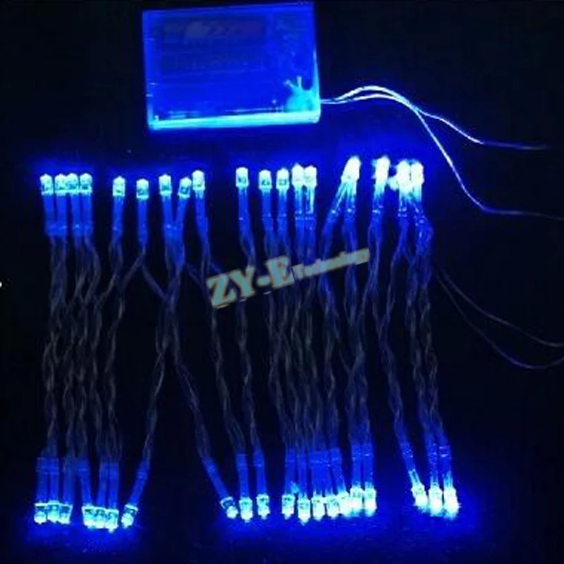 Светодиодная гирсветильник на батарейках 4 м 40 светодиодов 100 шт. | Лампы и