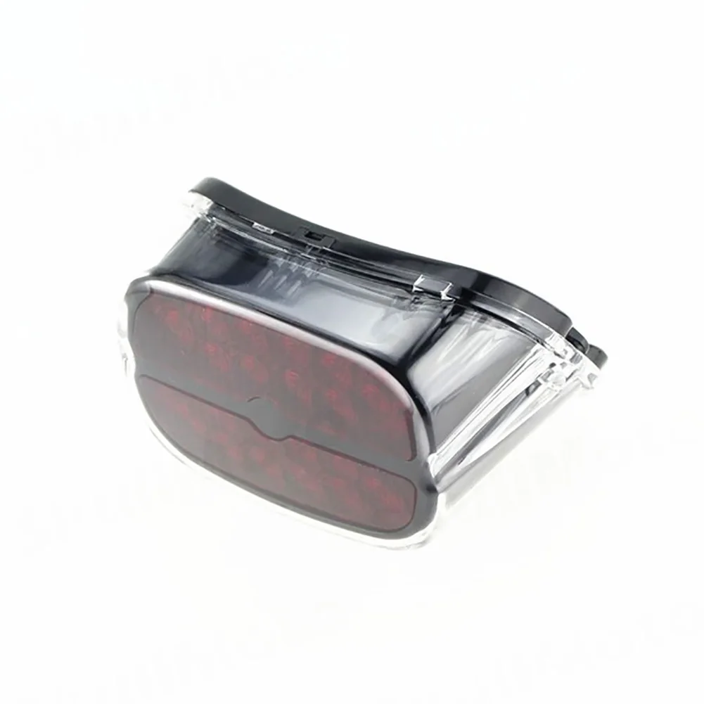 

Motorcycle LED Brake Light Integrated Lamp Plate / License Plate Light Bracket With Transparent Shell For Honda Yamaha Suzuki