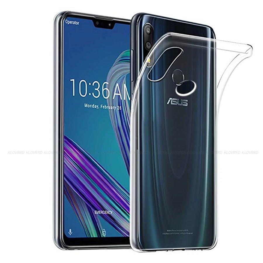 ТПУ чехол для Asus Zenfone Max Pro M2 ZB631KL ZB633KL 5z ZS620KL ZE620KL силиконовый телефона прозрачный