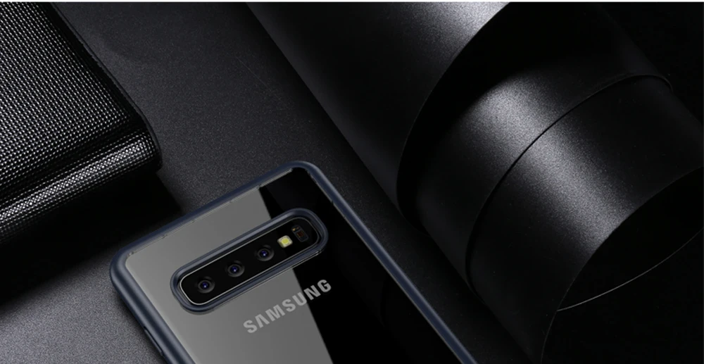 ITEUU противоударный Прозрачный чехол для samsung S10 S10 Plus S10E чехол s TPU акриловая прозрачная задняя крышка для samsung S10 S10PLUS S10E