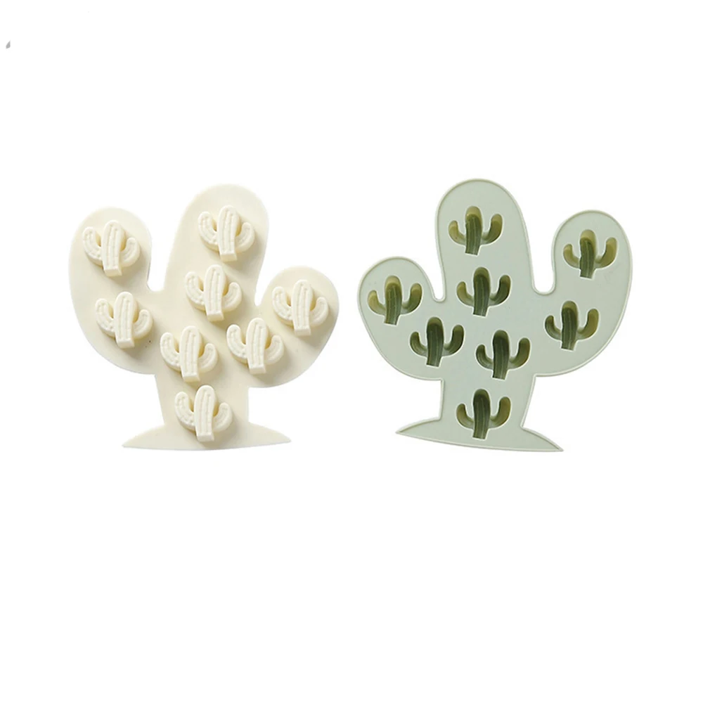 8 даже кактус силиконовые формы для торта DIY мультфильм 3D клейкий антипригарный