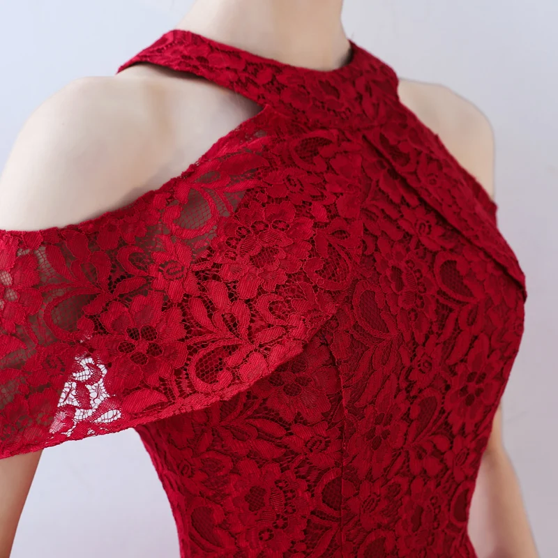 Новинка милое красное черное женское платье до колен для подружки невесты|Платья