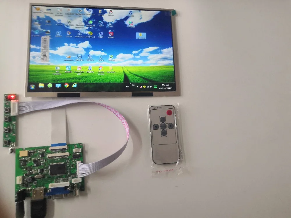 

10,1 дюймов 1280*800 ЖК-экран IPS для Raspberry Pi монитор TFT EJ101IA-01G HD ЖК-дисплей пульт дистанционного управления плата драйвера HDMI 2AV VGA для R