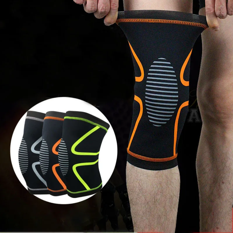 1 шт. наколенники для поддержки колена фиксатор тренажерного зала тяжелой