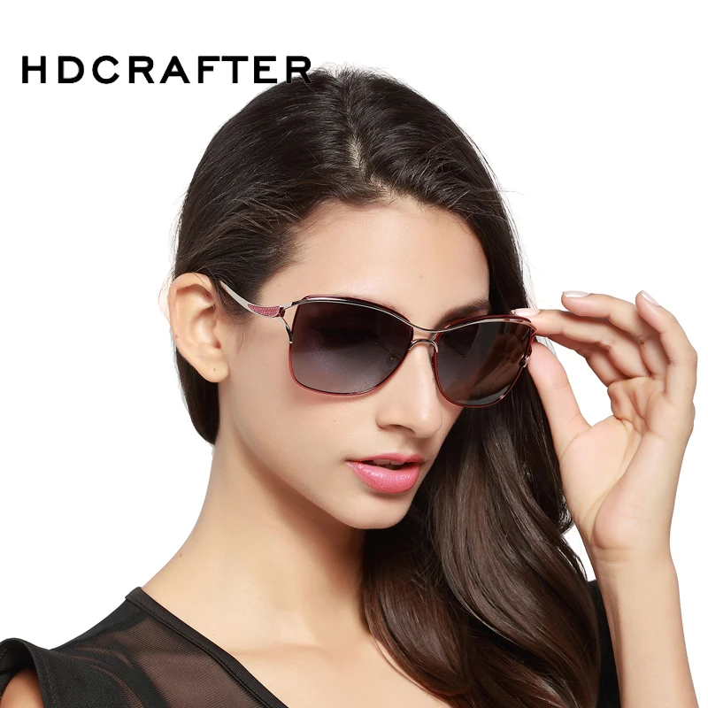 Солнцезащитные очки HDCRAFTER женские роскошные брендовые элегантные солнечные