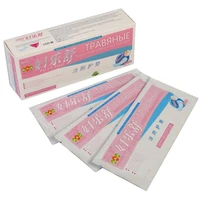 10pcs medicine pad swabs feminine hygiene medicated pads gynecological cure care pad strip relieving itching female health care