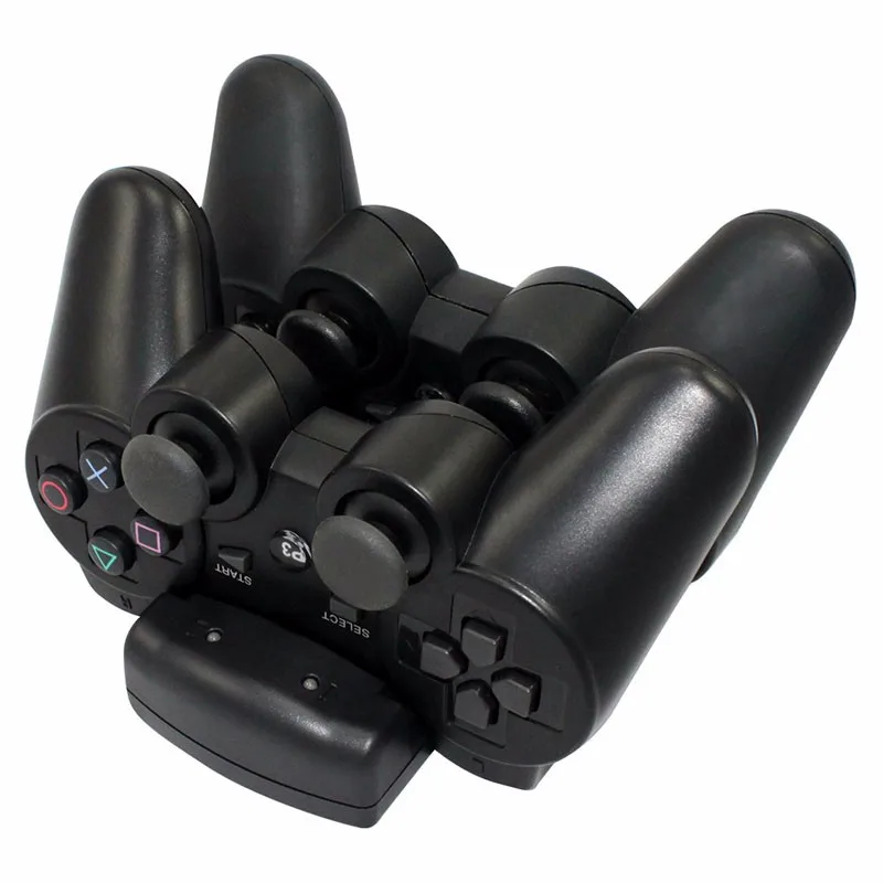 Зарядное устройство 2 в 1 для PS3 двойная зарядная станция контроллер джойстик