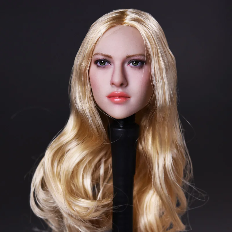 1/6 KT004 Европейская Женская Beauty Head Sculpt для 12 &quotженских тел|Игровые фигурки и