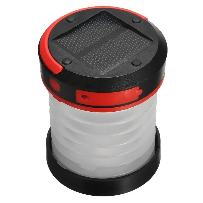 1 Вт Мини Солнечный Фонарь Кемпинг Палатка свет складной LED USB перезаряжаемый