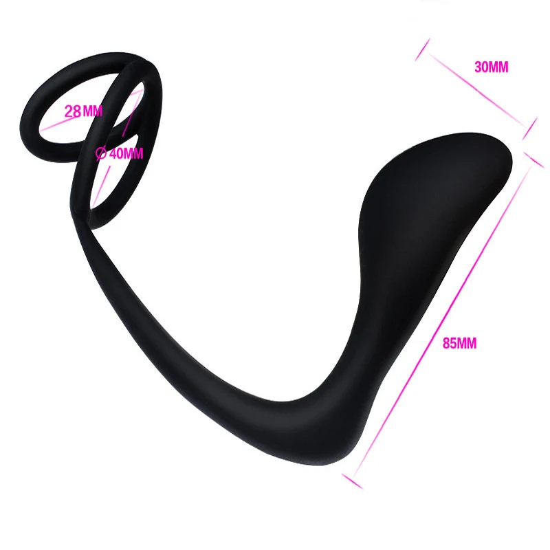 Male Prostate Massage Anal beads plug G spot Vibrator Sex Toys for Men Delay Ejaculation cockring Vibrating ButtPlug product |
